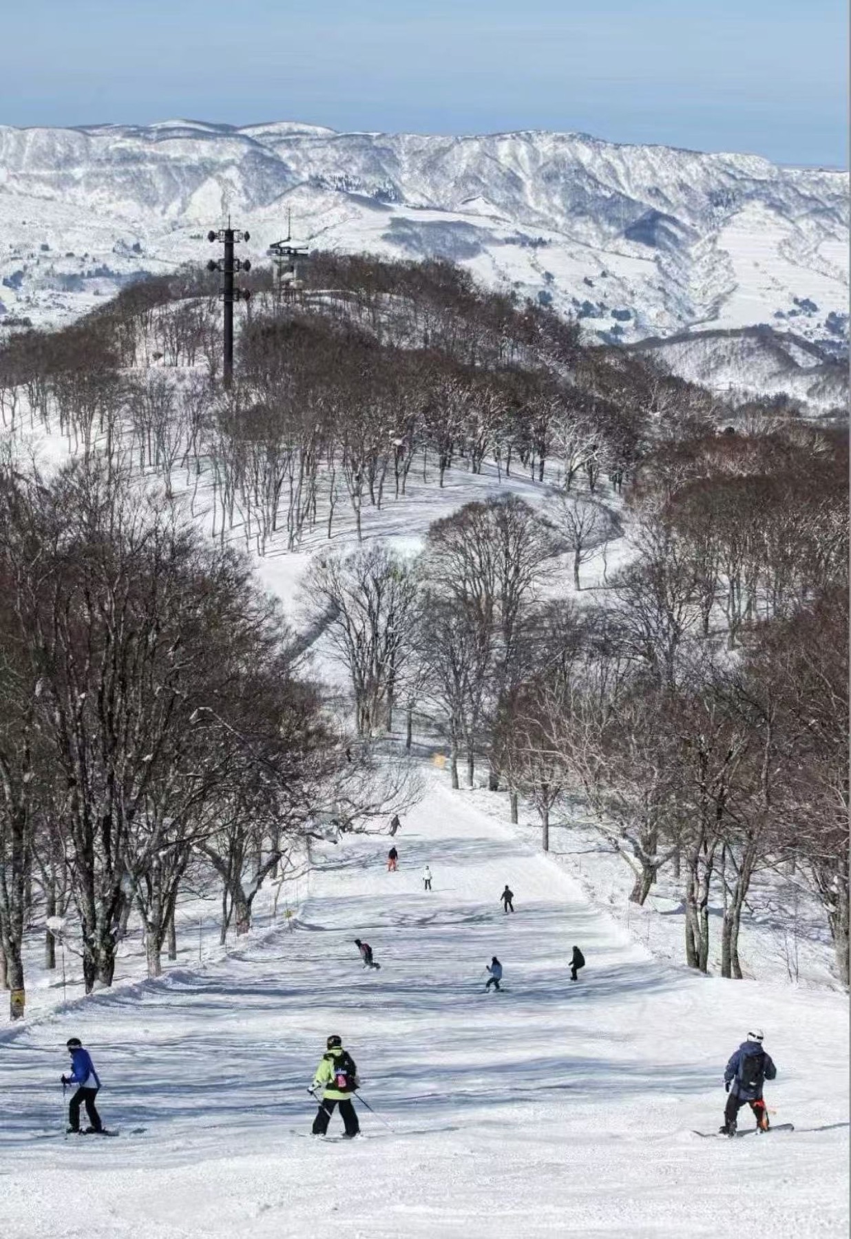 YOMASE Onsen ski area
